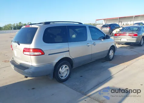 2002 Toyota Sienna Ce из США, поврежденный, VIN 4T3ZF19CX2U484492